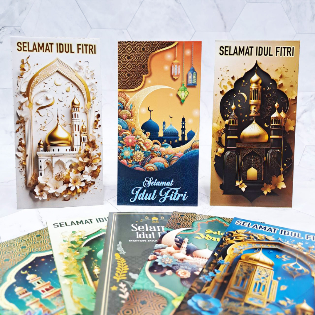 

Amplop Angpao Lebaran Idul Fitri Simpaty Isi 6 pcs Ukuran 8 x 16 cm Size Besar