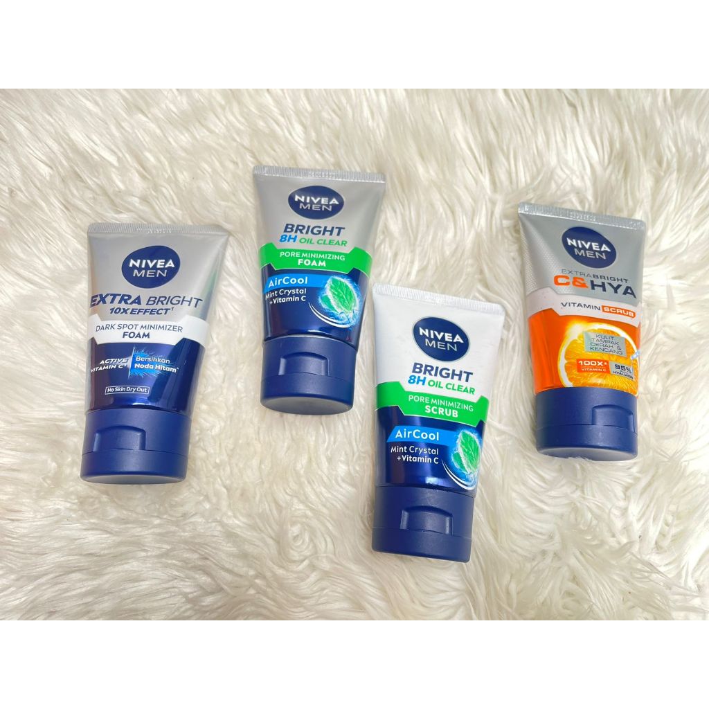 Nivea Men Face Wash 100ml | Sabun Cuci Muka Pria