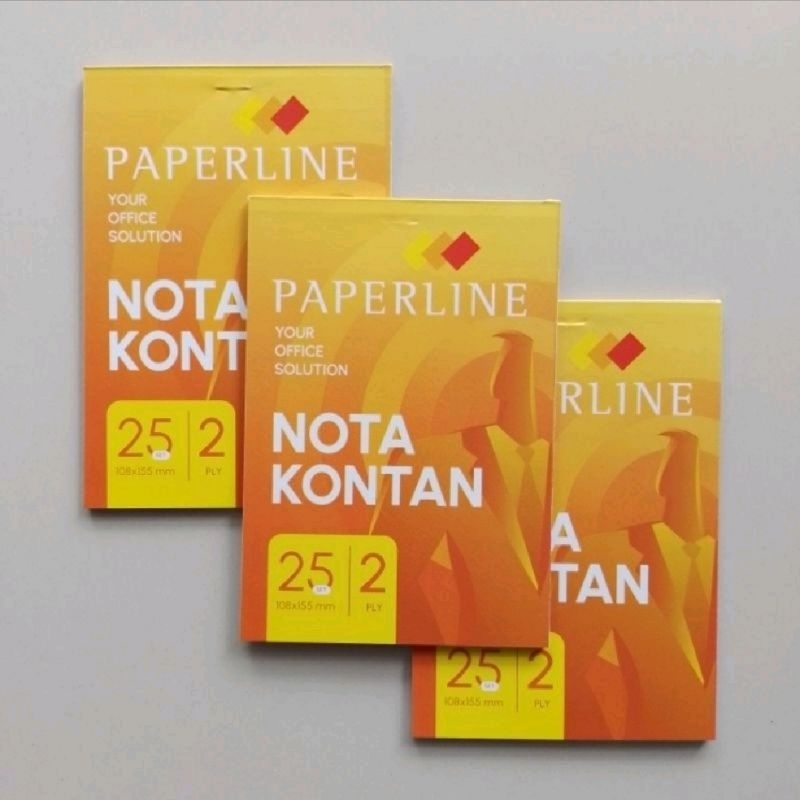 

Nota kecil 2 rangkap / Nota kontan 2ply