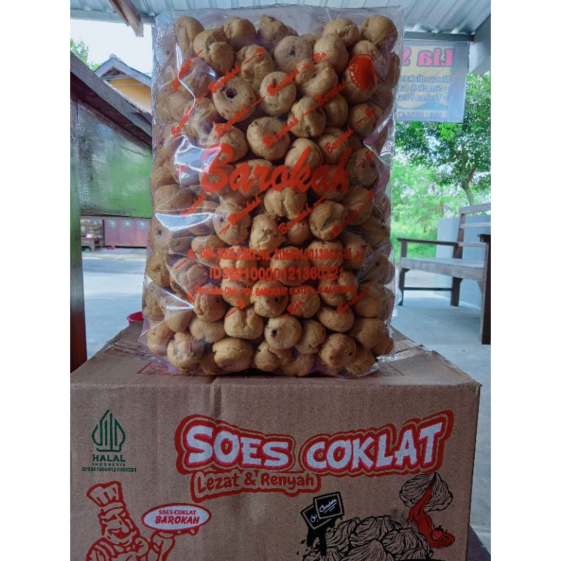 

soes coklat 250gr,500gr(Snack kiloan)
