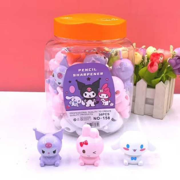 

CL-158 RAUTAN PENSIL ANAK SEKOLAH KARAKTER SANRIO 1 LUBANG