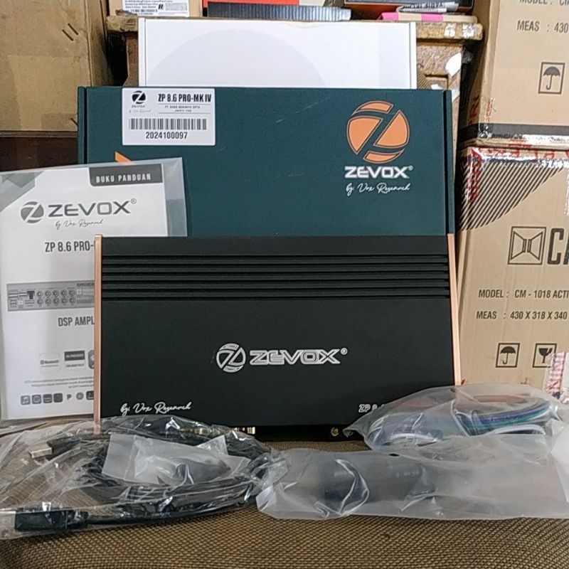 Zevox Processor ZP 8.6 Pro-MK IV - Processor DSP Zevox ZP 8.6 Pro-MK IV - Zevox ZP 8.6 Pro-MK IV