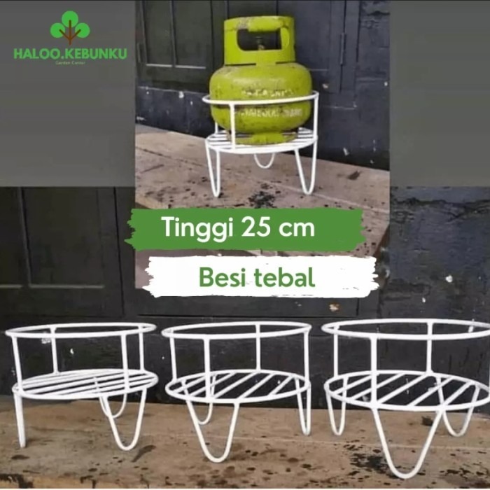 rak tabung gas/ tatakan tabung gas