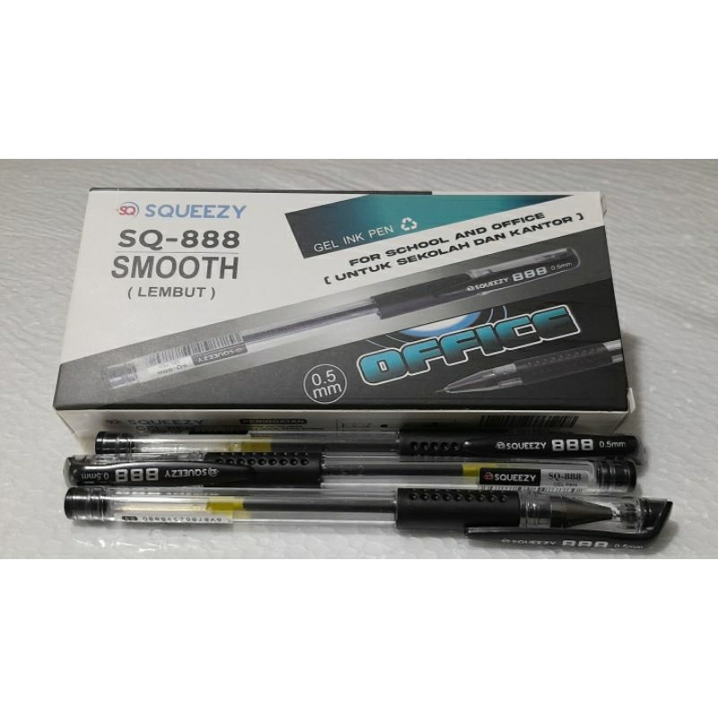 

Pena Gel SQUEEZY SQ-888 0.5 (12pcs)