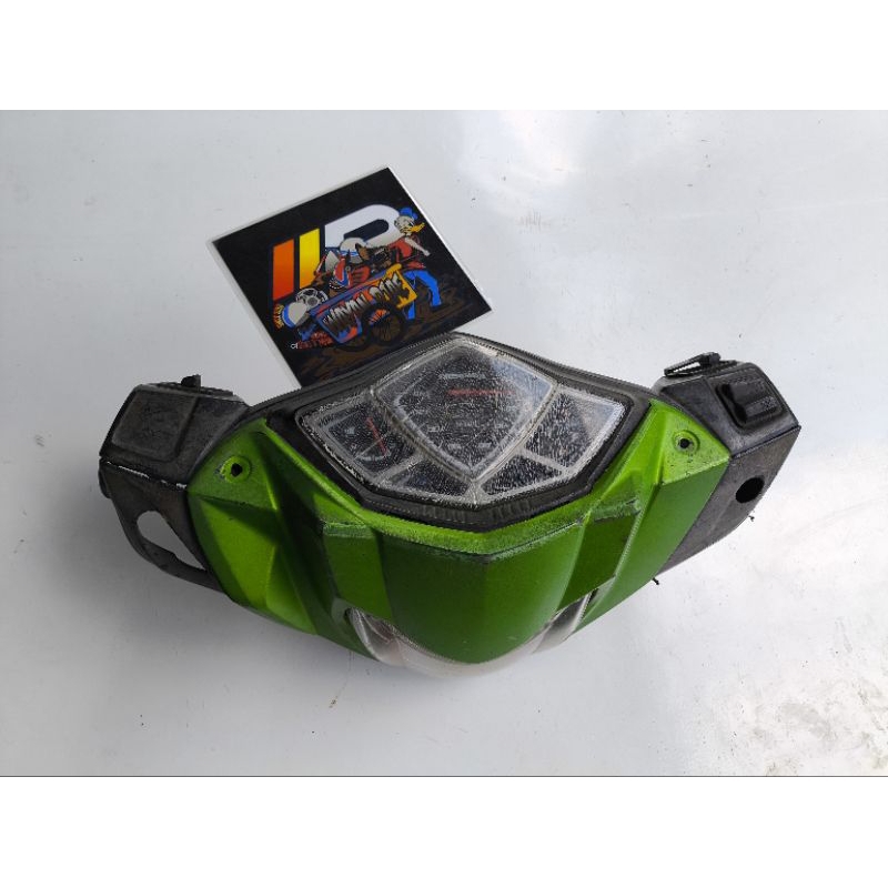 Batok kepala set kawasaki edge original bekas lepasan motor