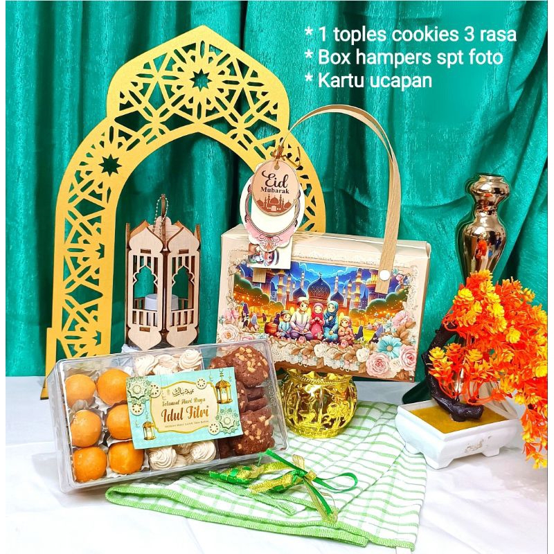

Hampers Idul Fitri / Parcel Lebaran kue kering / makanan / hantaran / hadiah