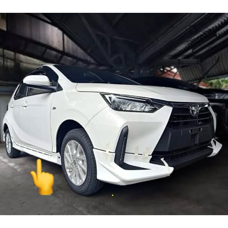 bodykit agya 2023 2024 2025 bagian samping kanan model GR bekas ori
