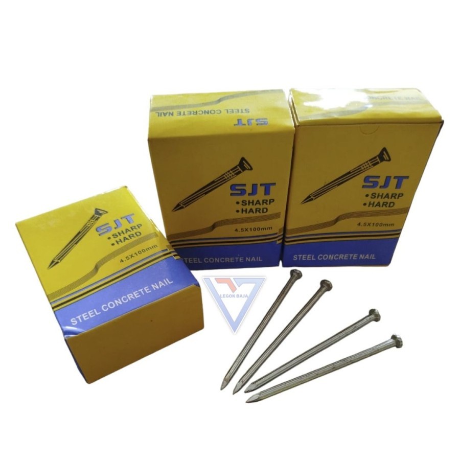 Paku Beton Putih / Paku 6cm 7cm 10cm / Paku Beton 7ons - 4 inch / 10 cm