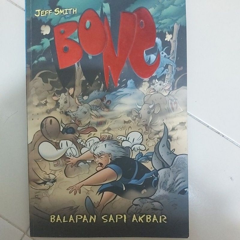 Komik Jeff Smith. Bone. Balapan Sapi Akbar