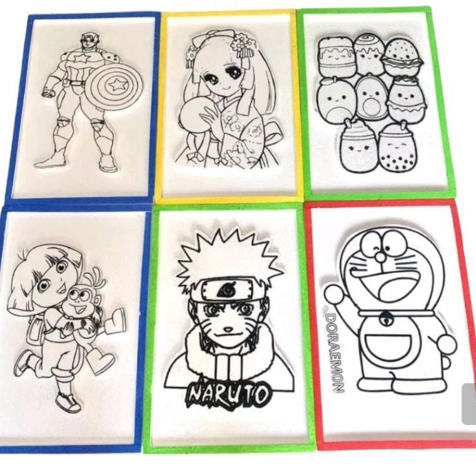 

(50 Pcs) Lukis Sterofoam 3D UK 30X40 / Styrofoam 3 Dimensi / Sterofoam Lukis Timbul