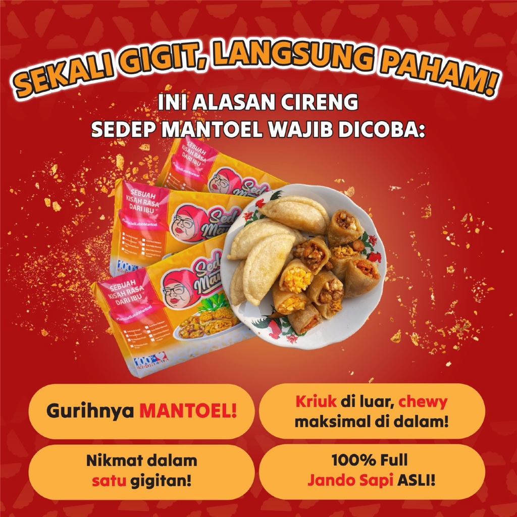 

CIRENG SOSIS RASA DEKAPAN