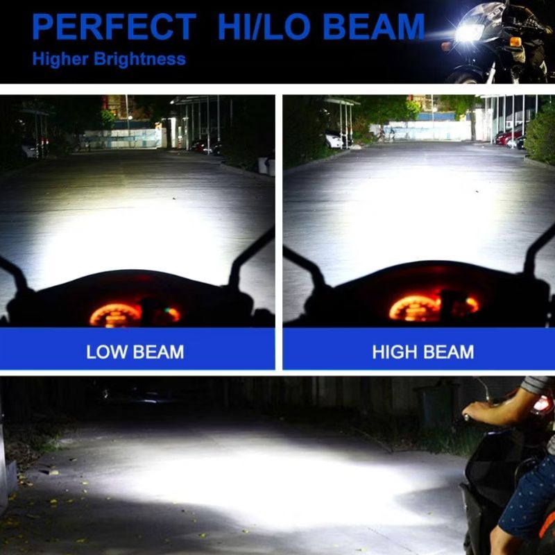 sew LAMPU DEPAN LED MOTOR SCOOPY FI 2012-2017 ORINAL H4
