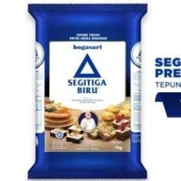 

TEPUNG SEGITIGA BIRU 1KG .