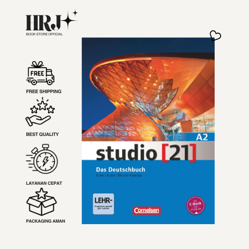Buku Bahasa Jerman Studio 21 A1 | A2 | B1 Das Deutschbuch