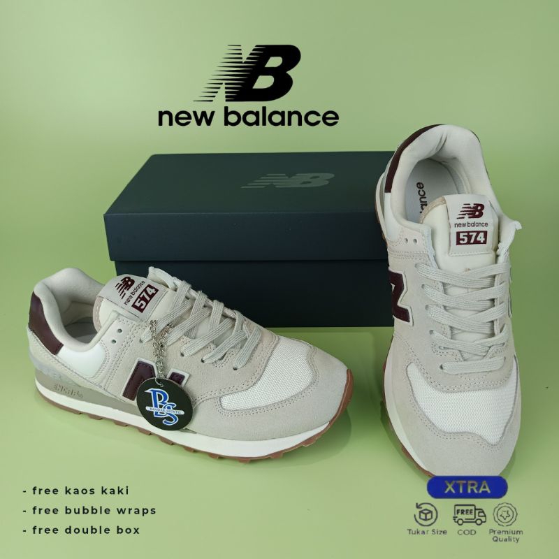 Sepatu 574 Burgundy SKU 'WL574RCF'