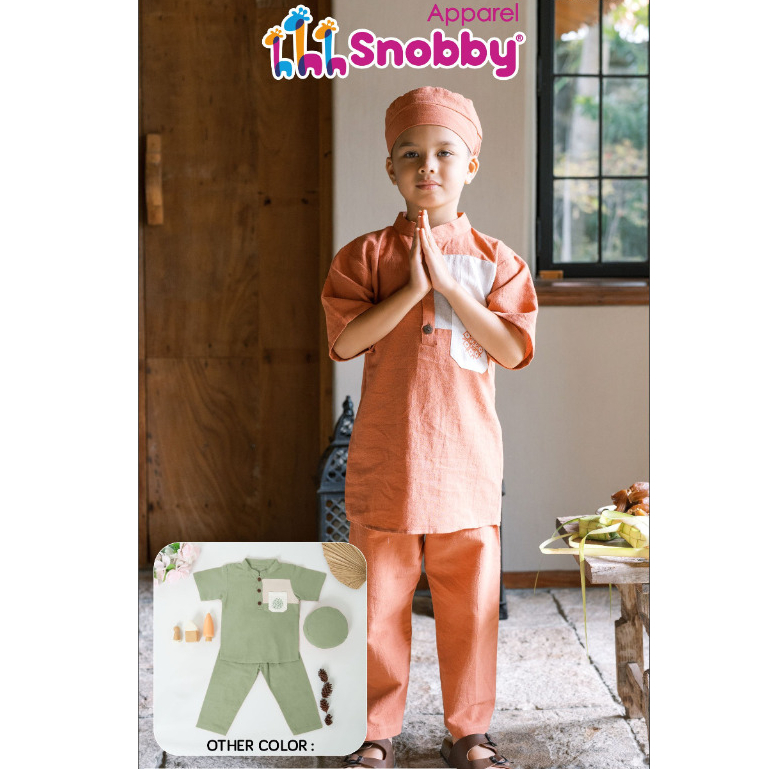 Snobby Setelan Baju Koko Anak - Snobby Apparel