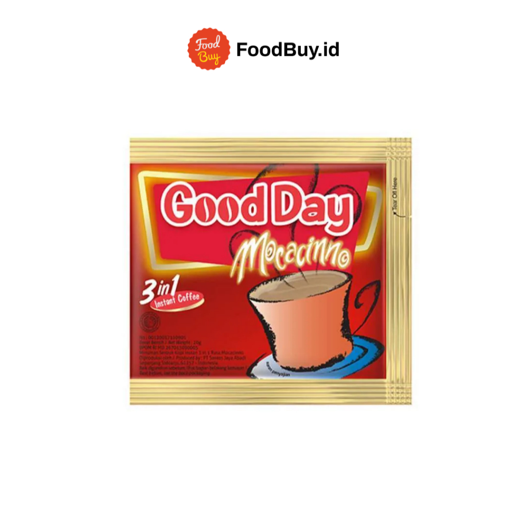 

Good Day Mocacinno 3 in 1 Instant Coffee 20gr