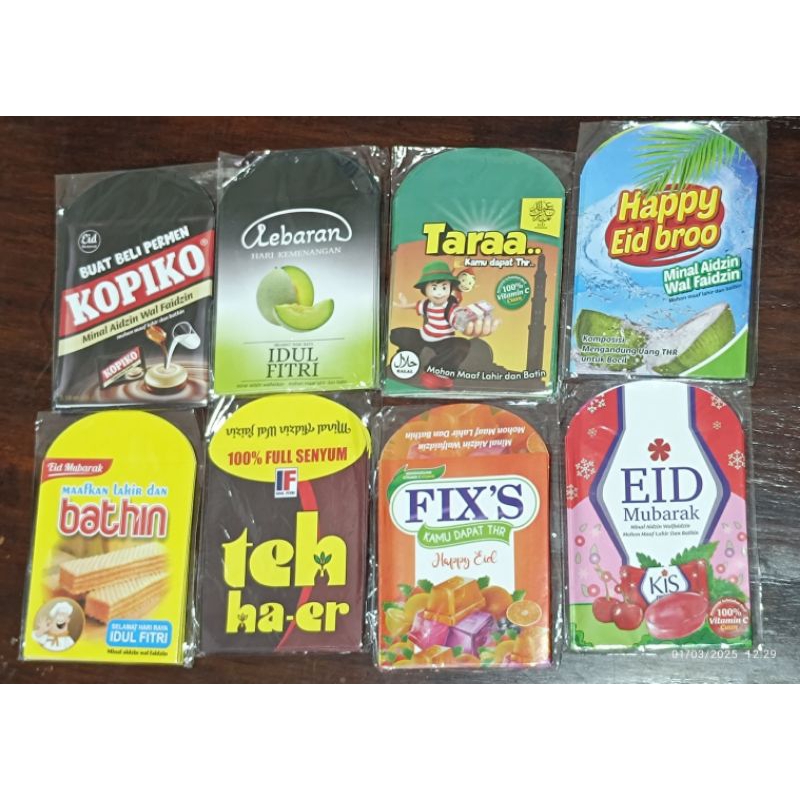 

amplop motif snack medium terbaru 2025