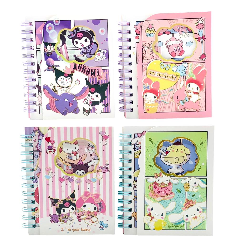 

NOTEBOOK SPIRAL KANCING XQ-6605 SANRIO / BUKU TULIS CATATAN