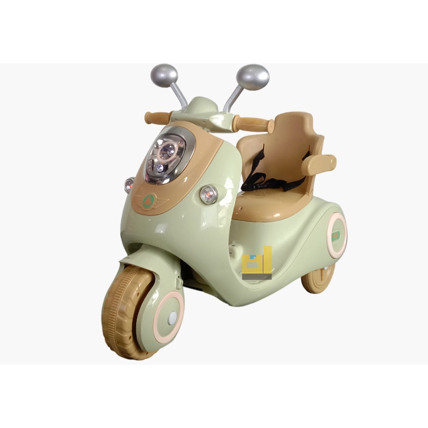 motor aki emt-2232 exotic, hijau cream