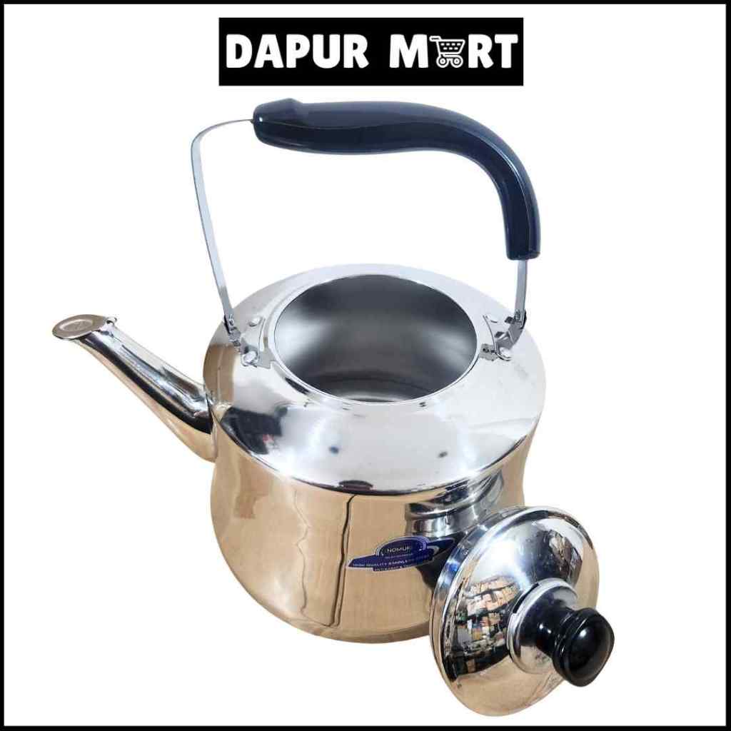 NOMURI Ceret Bunyi Siul Stainless 5X LEBIH TEBAL | Teko Siul Masak Air Panas Kettle