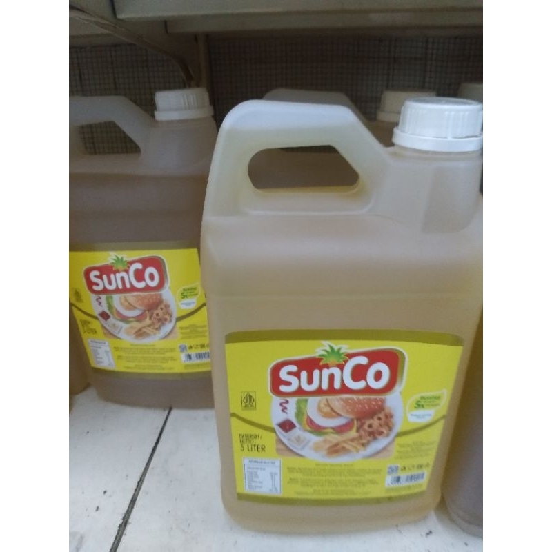 

Minyak goreng SUNCO 5L jerigen