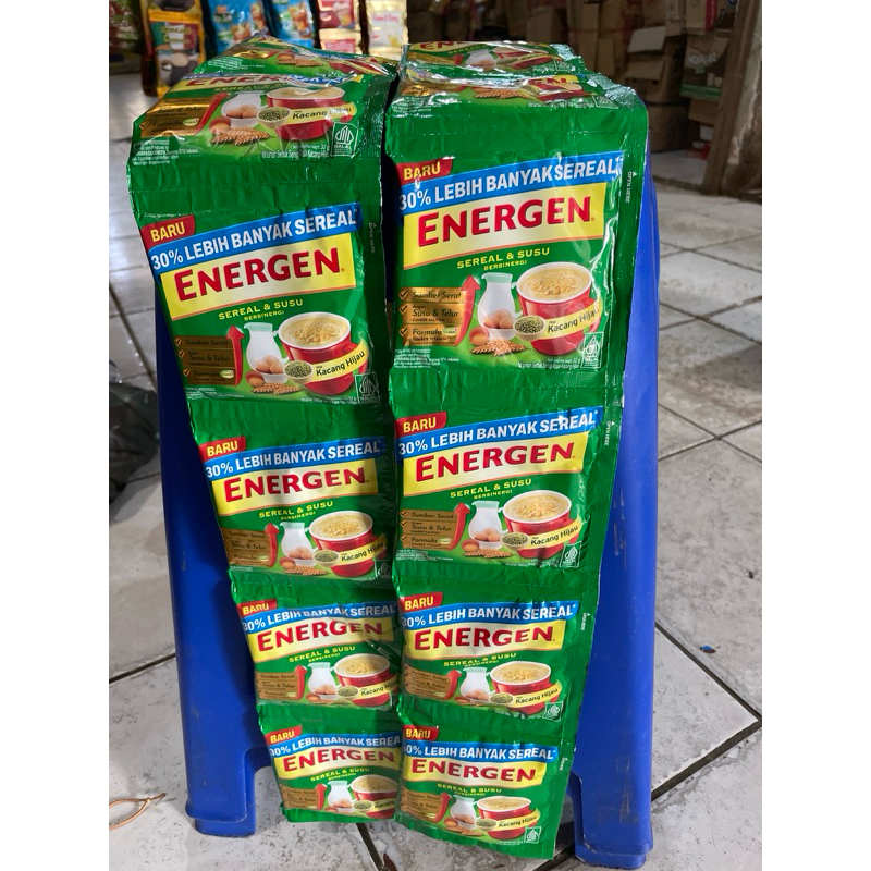 

Energen Kacang Hijau 1 renceng isi 10 pcs
