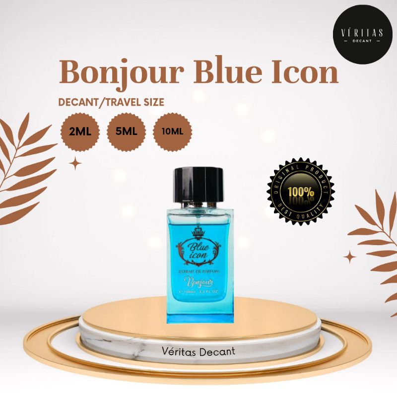 Decant Bonjour Blue Icon - Véritas Decant