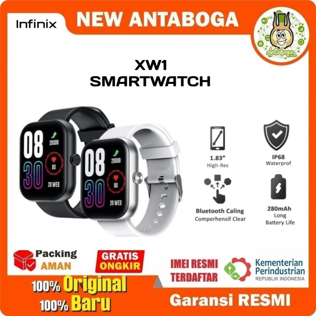 AIG Infinix Smartwatch 1 Smart Watch XW1 Garansi Resmi
