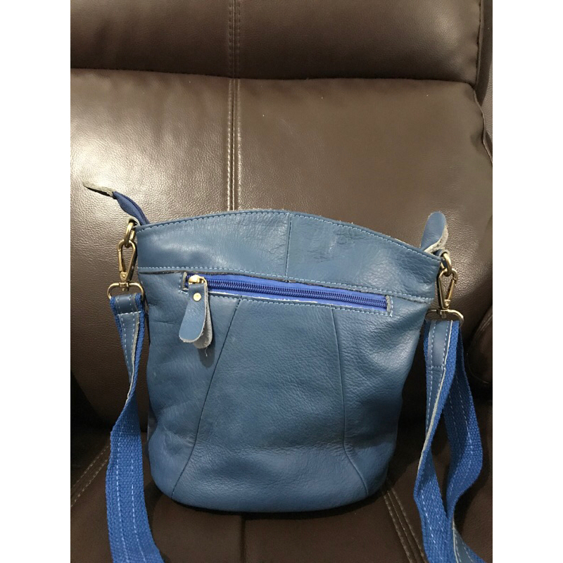preloved sling bag kulit asli