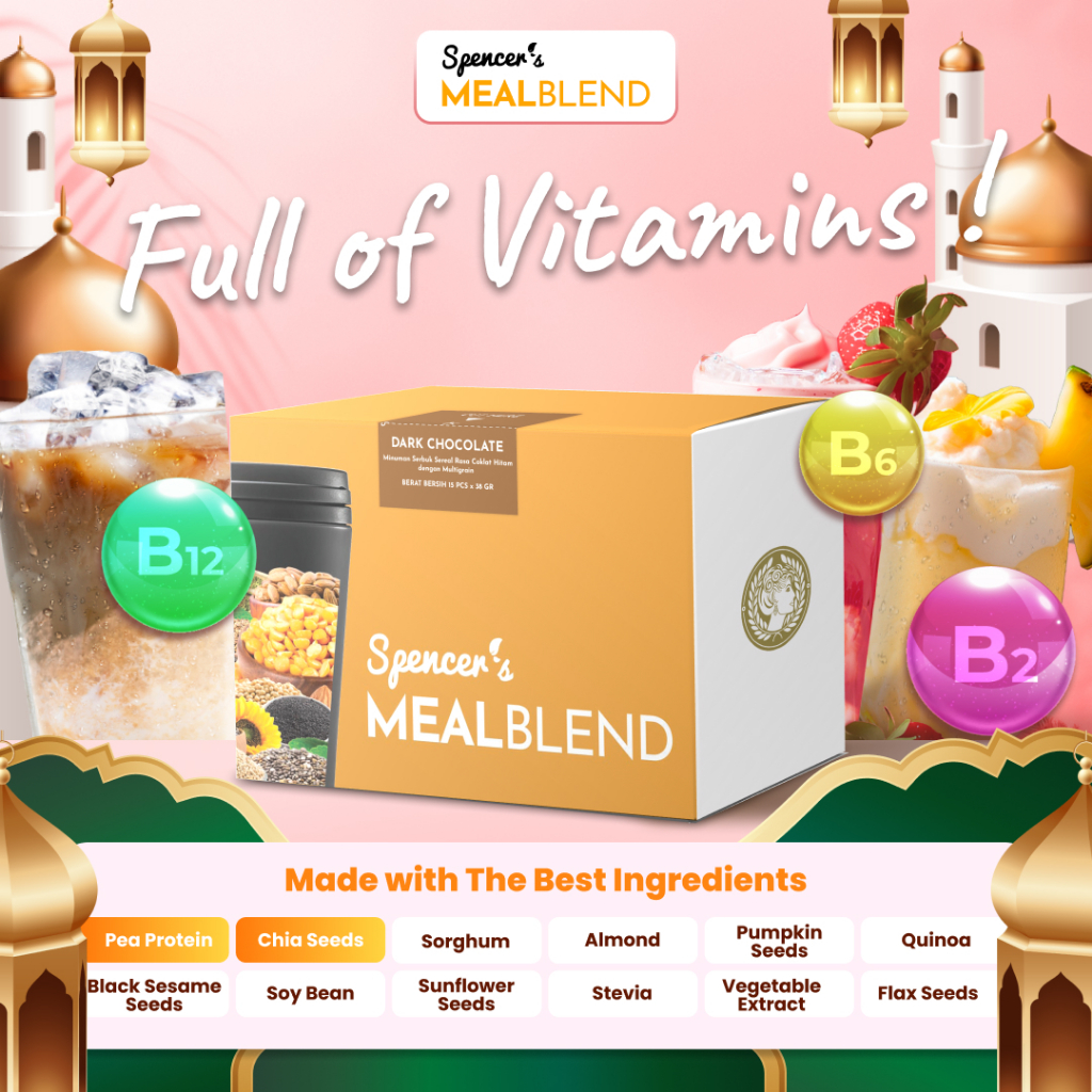 

Spencer's MealBlend - Meal Replacement Dengan Kandungan Nutrisi Seimbang