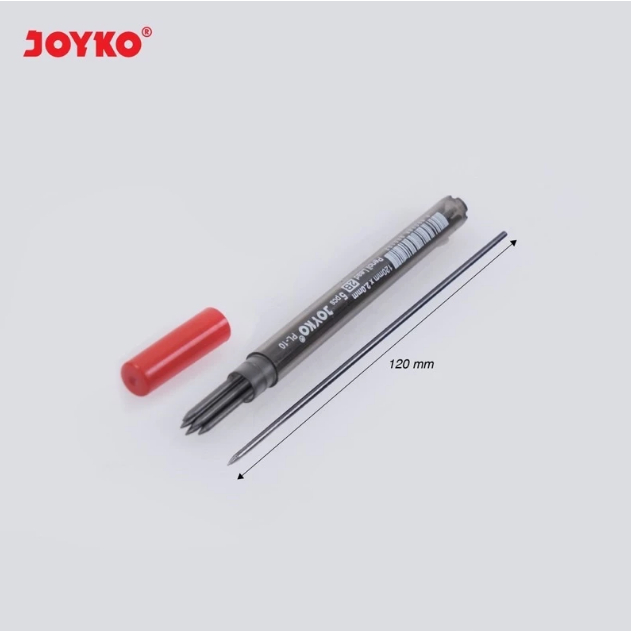 

Pencil Lead / Isi Pensil Mekanik Joyko PL-10 / 2B / 2.0 mm