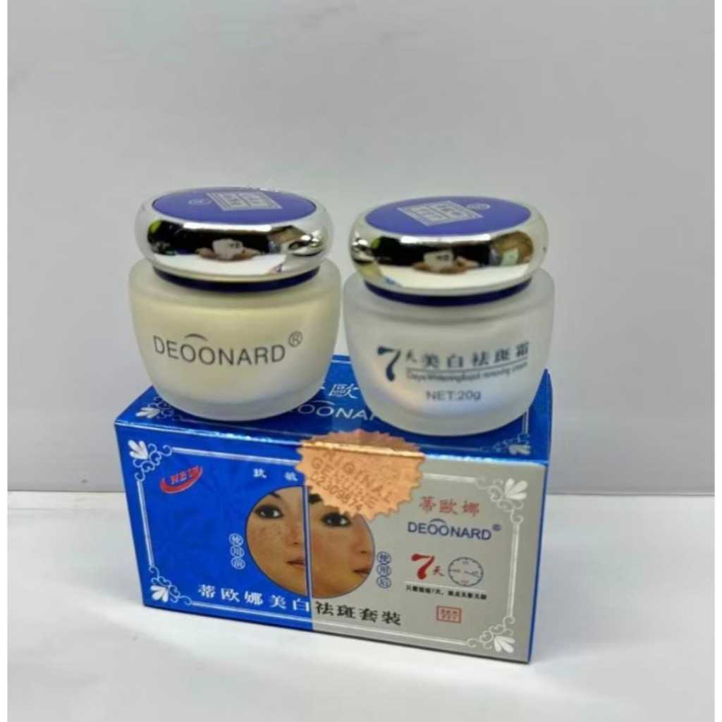 CREAM Deoonard biru set siang malam/ deonard day night cream ORIGINAL