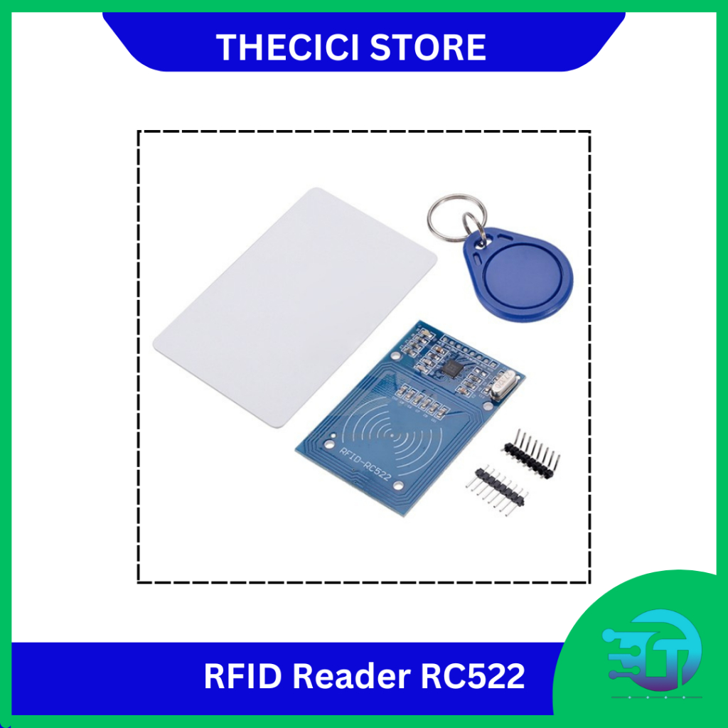 RFID Reader RC522 RFID Kit MFRC-522 RC522 IC Card Reader Writer Module for Arduino