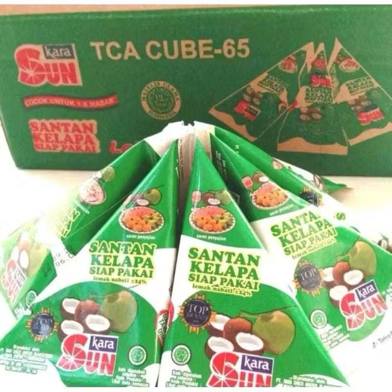 

sun kara santan kelapa siap pakai