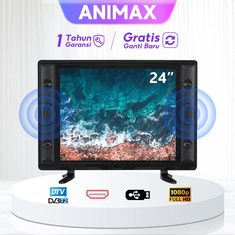 Animax TV LED Digital 24 Inch 25 Inch Digital TV LED 20/22/24/25 Inch Televisi LED