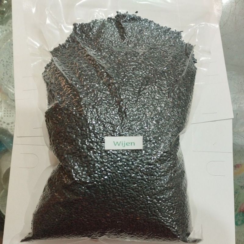 

Wijen hitam Black sesame seed 1kg