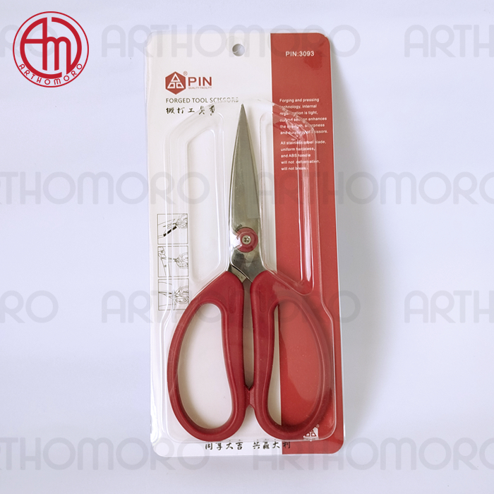 

Gunting Pin | Gunting Kodok |Gunting kain gagang warna merah