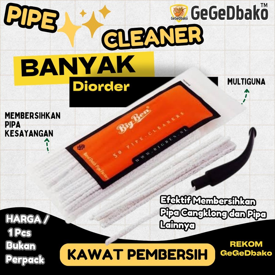 Regular Pipe Cleaner Pembersih Pipa Cangklong