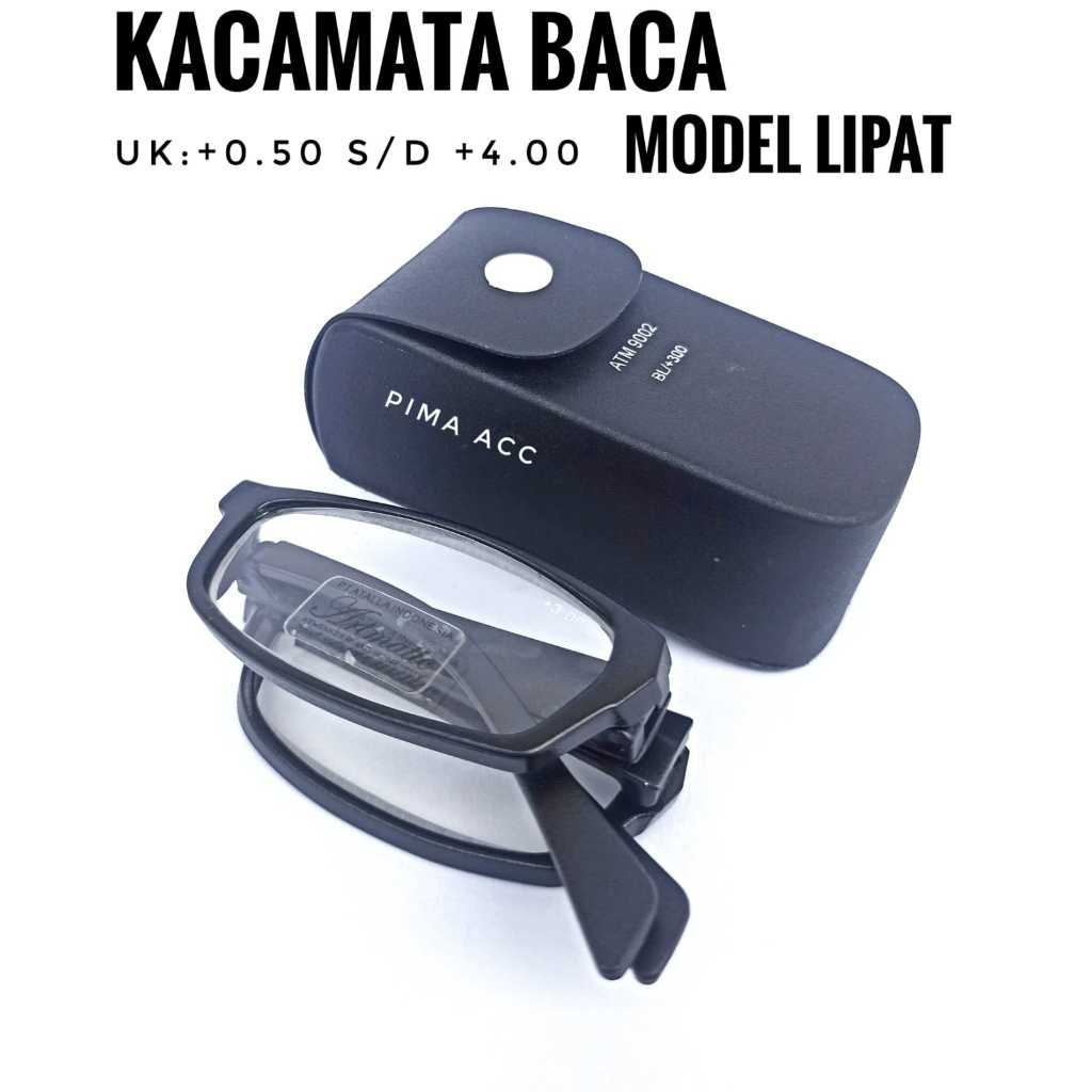 KACAMATA BACA MODEL LIPAT PRIA DAN WANITA
