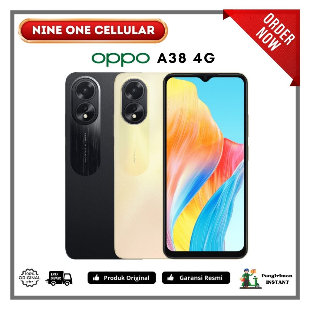 Oppo A38 (Ram 6/128Gb) Garansi Resmi