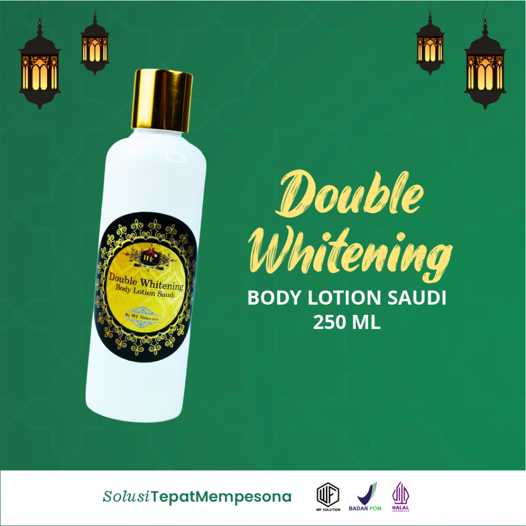 HB DOUBLE WHITENING 250 ML WF SOLUTION