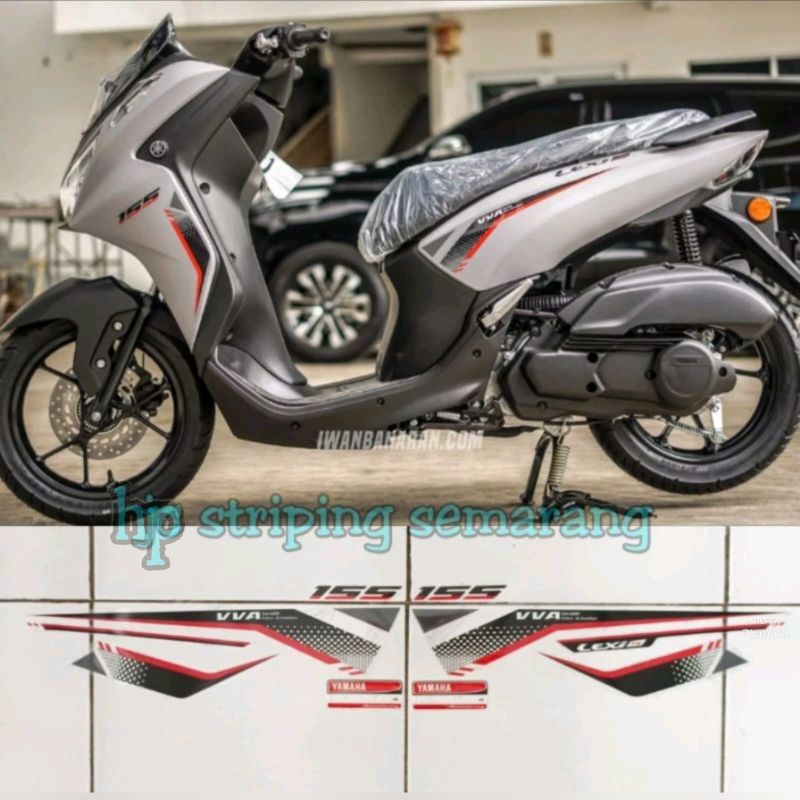 Striping Yamaha Lexi LX 155 Transparan