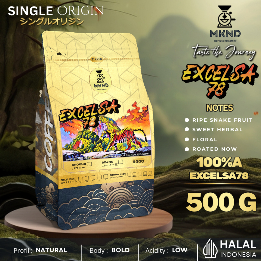 

MKND COFFEE ROASTERY - Kopi Excelsa 500gr Singgel Origin | Manuwal Brew | Medium Roast | Roast Beans