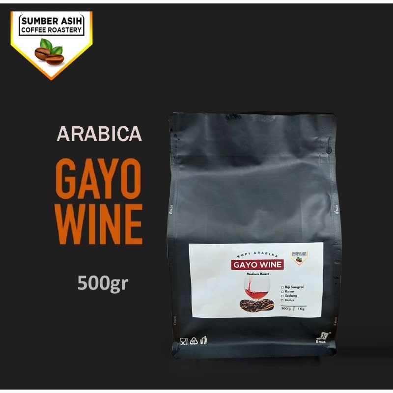 

Arabica Gayo Wine kemasan 500gr