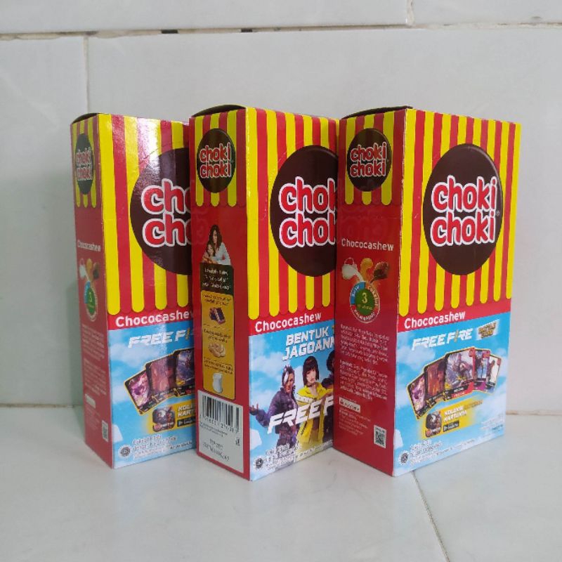 

CHOKI CHOKI CHOCOCASHEW [ 1 BOX ISI 20PCS]