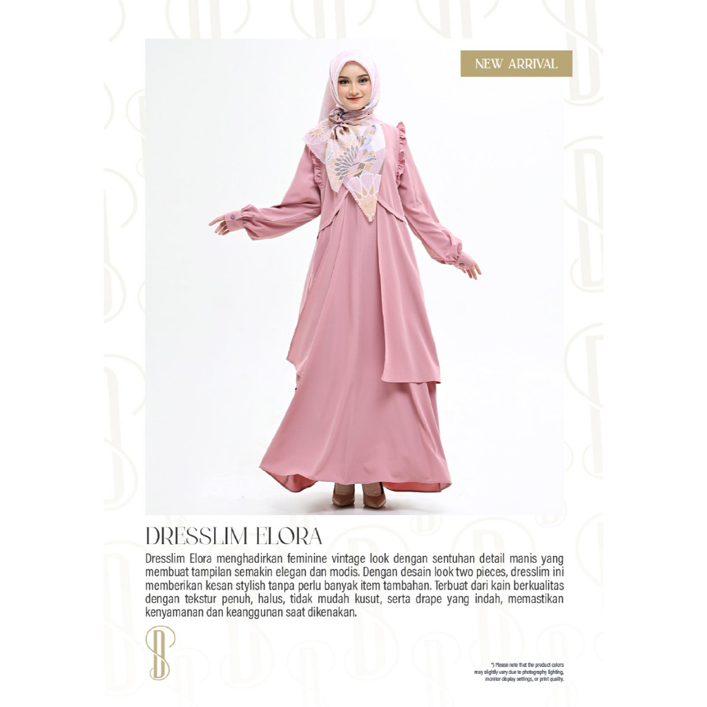 Rabbani - Dresslim Elora / Gamis Dresslim Rabbani Terbaru Original Murah