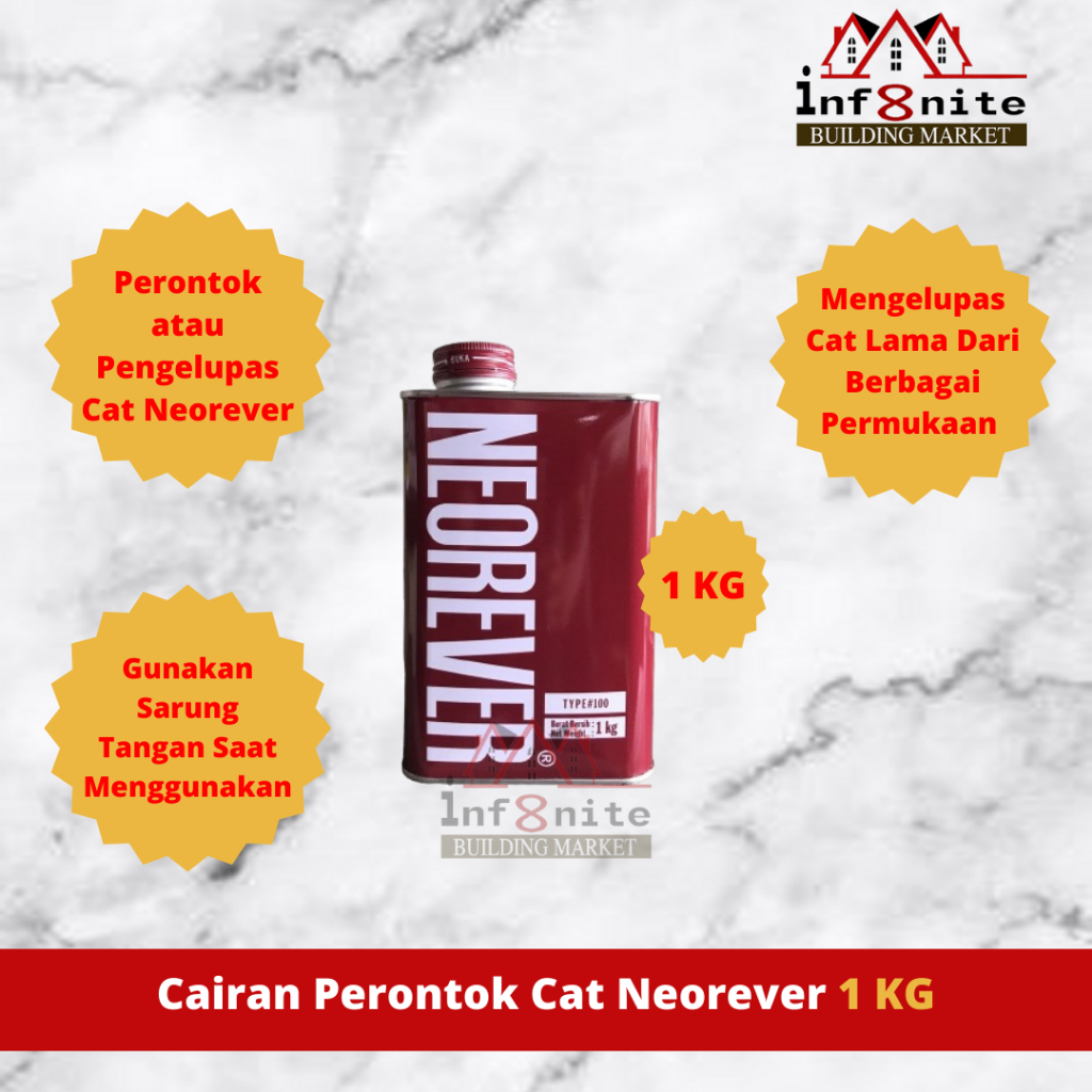 Perontok Cat Cairan Pengelupas Cat Neorever Paint Remover 1 Kg