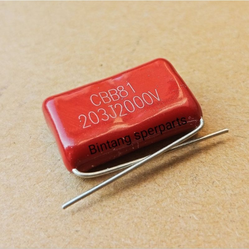 KAPASITOR MILAR 203J 2000V CAPACITOR MILAR 203J 2000V