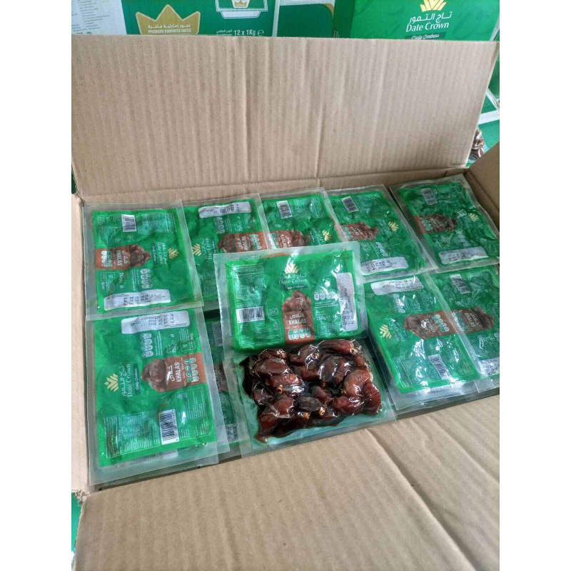 

Kurma Khalas Vakum Date crown 250 Gram